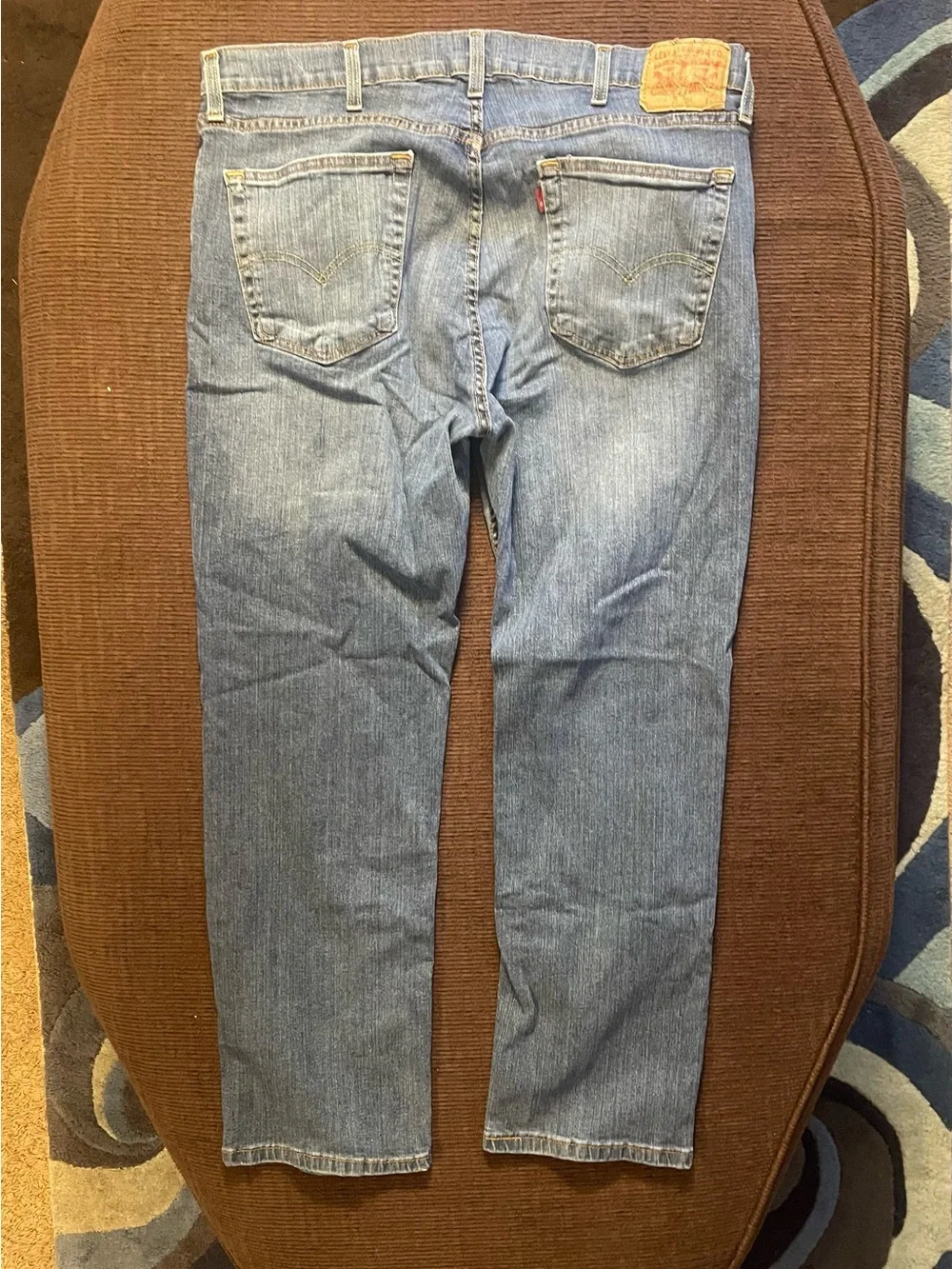Levi's Men's Light Blue Straight Jeans